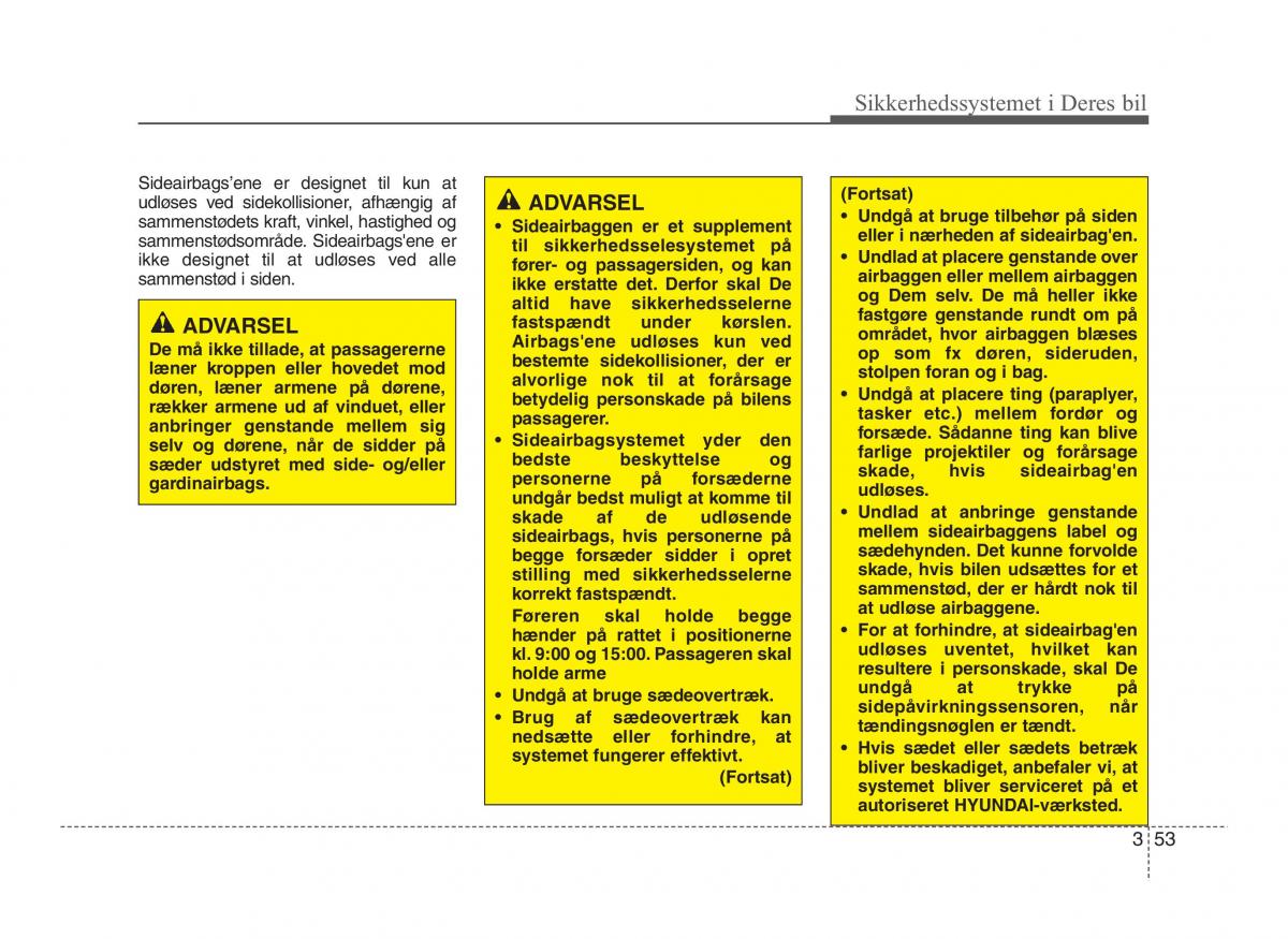 Hyundai ix20 Bilens instruktionsbog / page 68