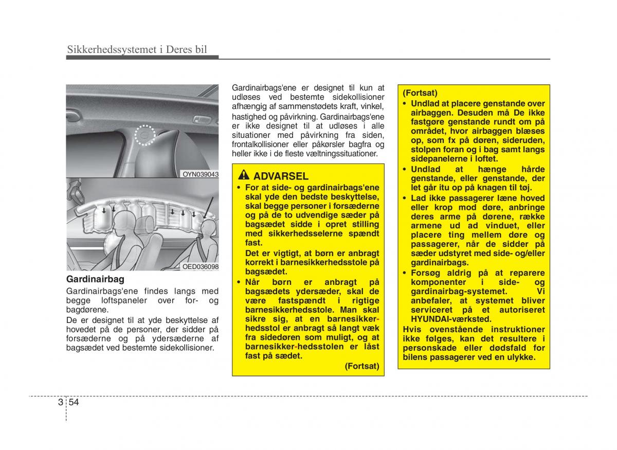 Hyundai ix20 Bilens instruktionsbog / page 69