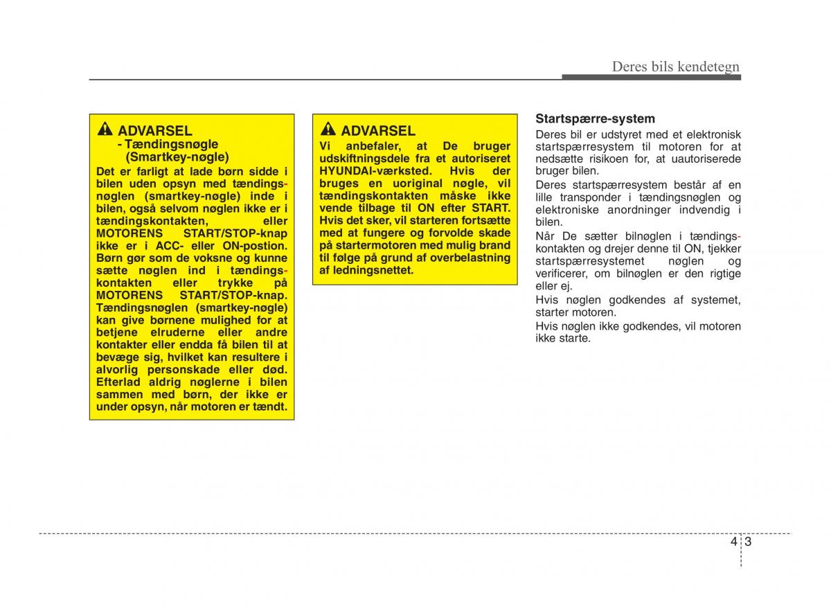 Hyundai ix20 Bilens instruktionsbog / page 80