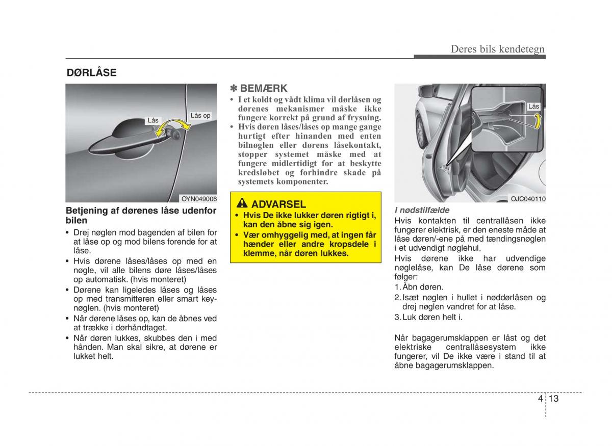 Hyundai ix20 Bilens instruktionsbog / page 90