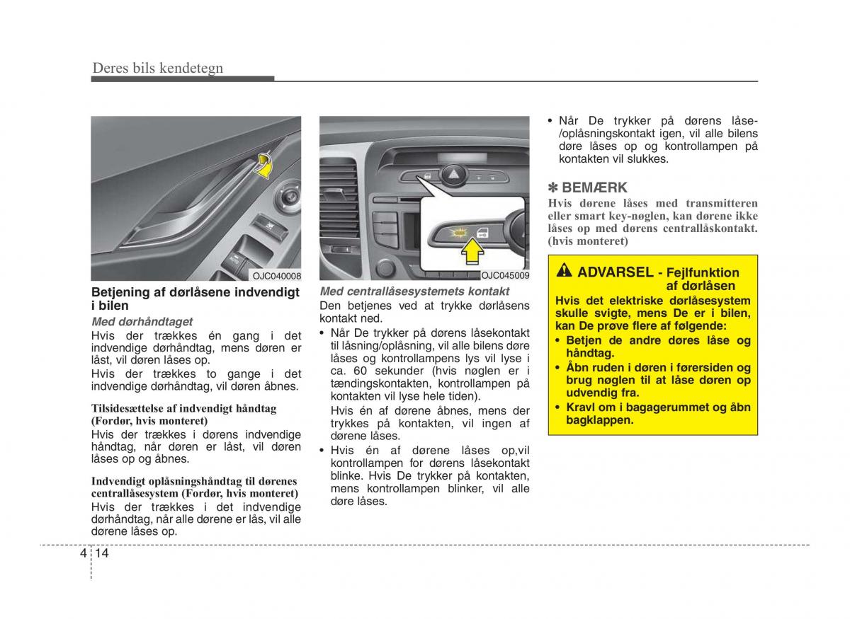 Hyundai ix20 Bilens instruktionsbog / page 91