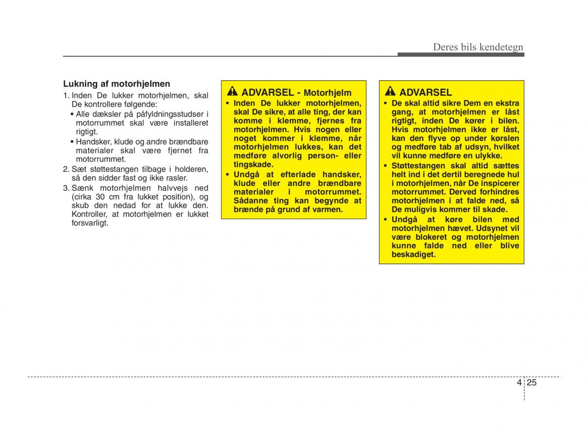 Hyundai ix20 Bilens instruktionsbog / page 102