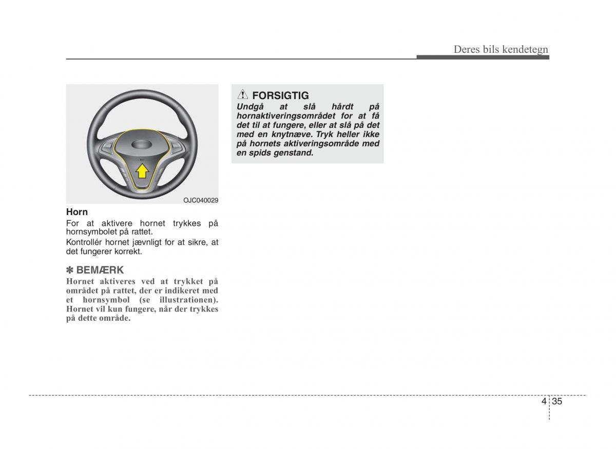 Hyundai ix20 Bilens instruktionsbog / page 112