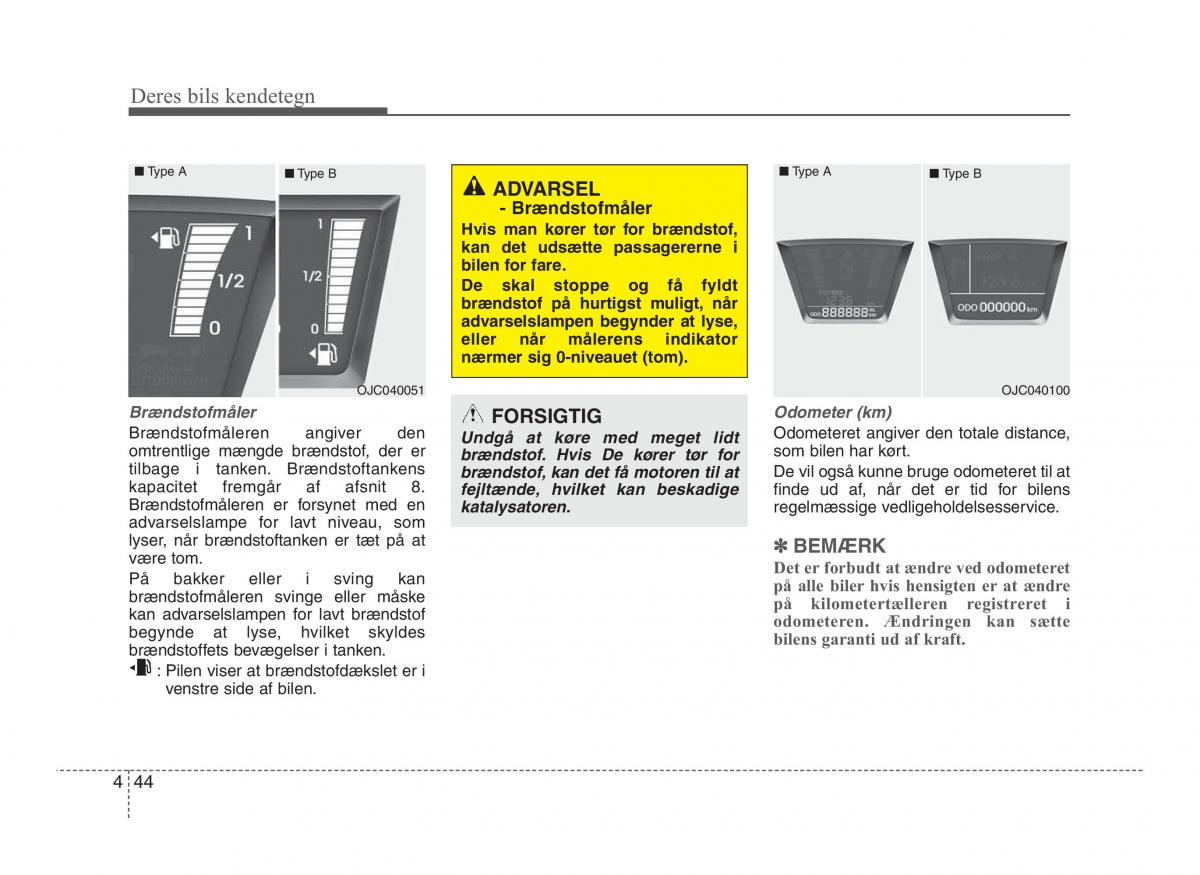 Hyundai ix20 Bilens instruktionsbog / page 121