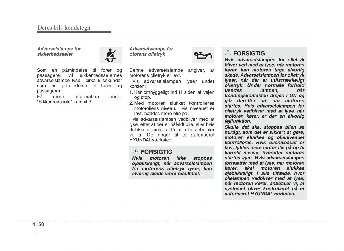 Hyundai ix20 Bilens instruktionsbog / page 127