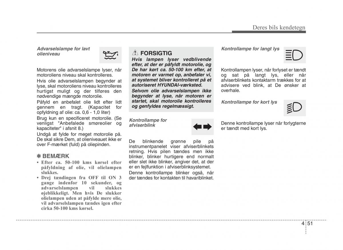 Hyundai ix20 Bilens instruktionsbog / page 128