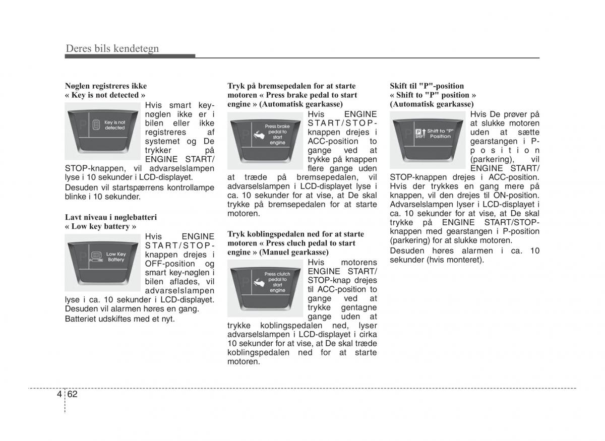 Hyundai ix20 Bilens instruktionsbog / page 139