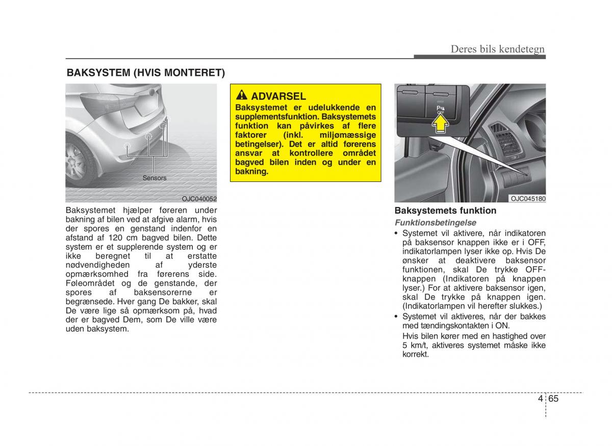 Hyundai ix20 Bilens instruktionsbog / page 142