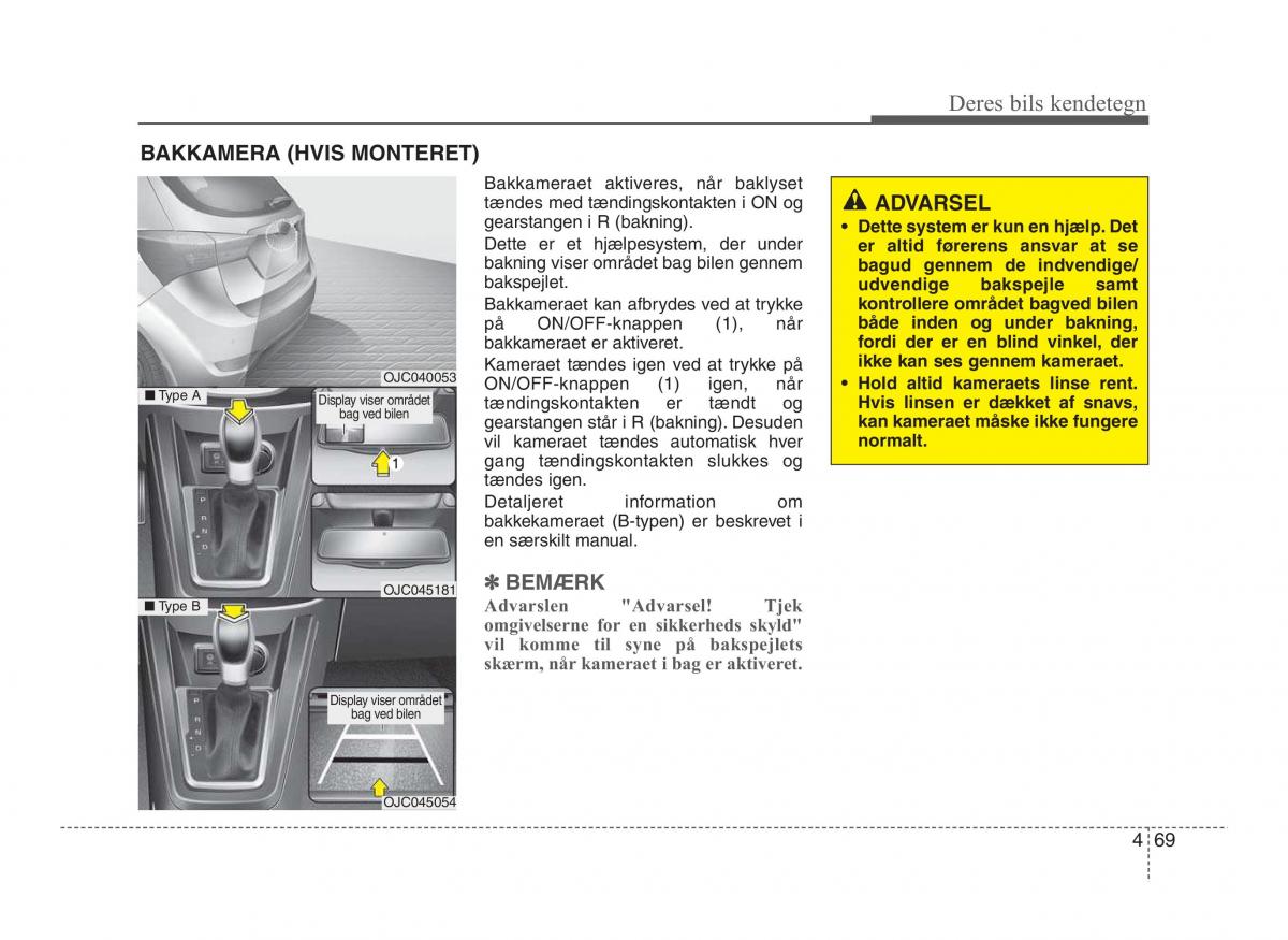 Hyundai ix20 Bilens instruktionsbog / page 146