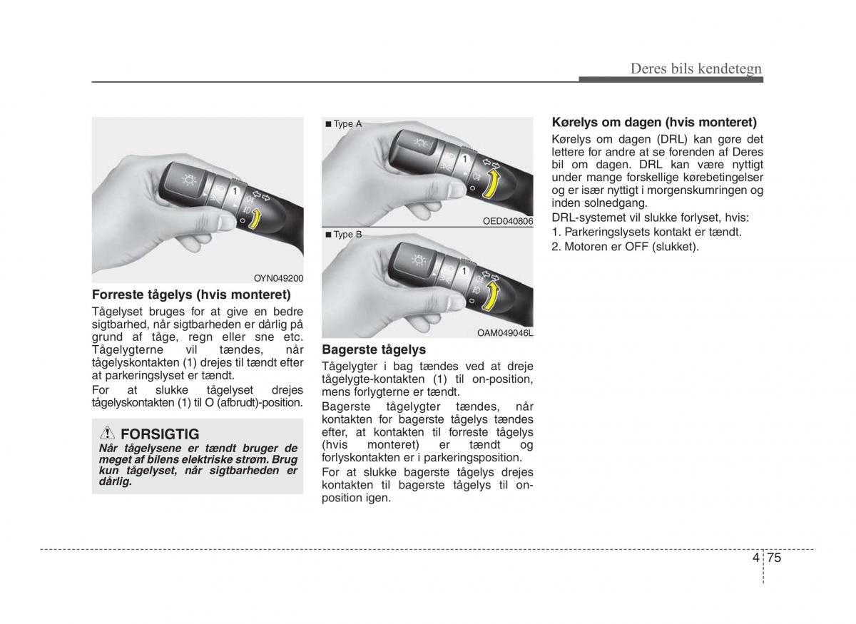 Hyundai ix20 Bilens instruktionsbog / page 152