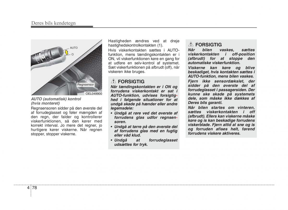 Hyundai ix20 Bilens instruktionsbog / page 155