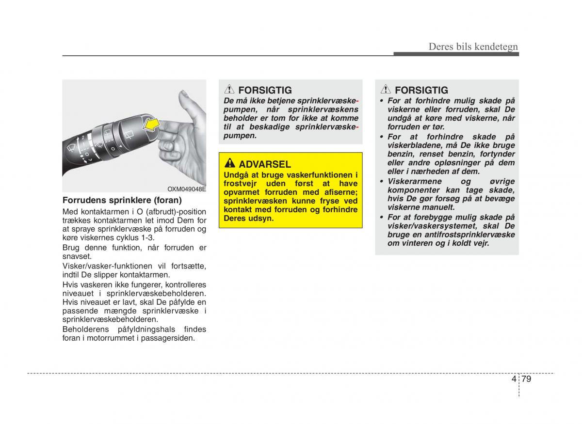 Hyundai ix20 Bilens instruktionsbog / page 156