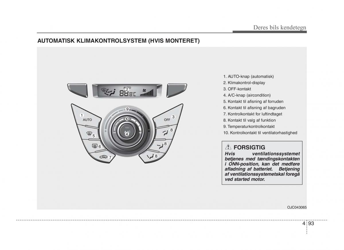 Hyundai ix20 Bilens instruktionsbog / page 170