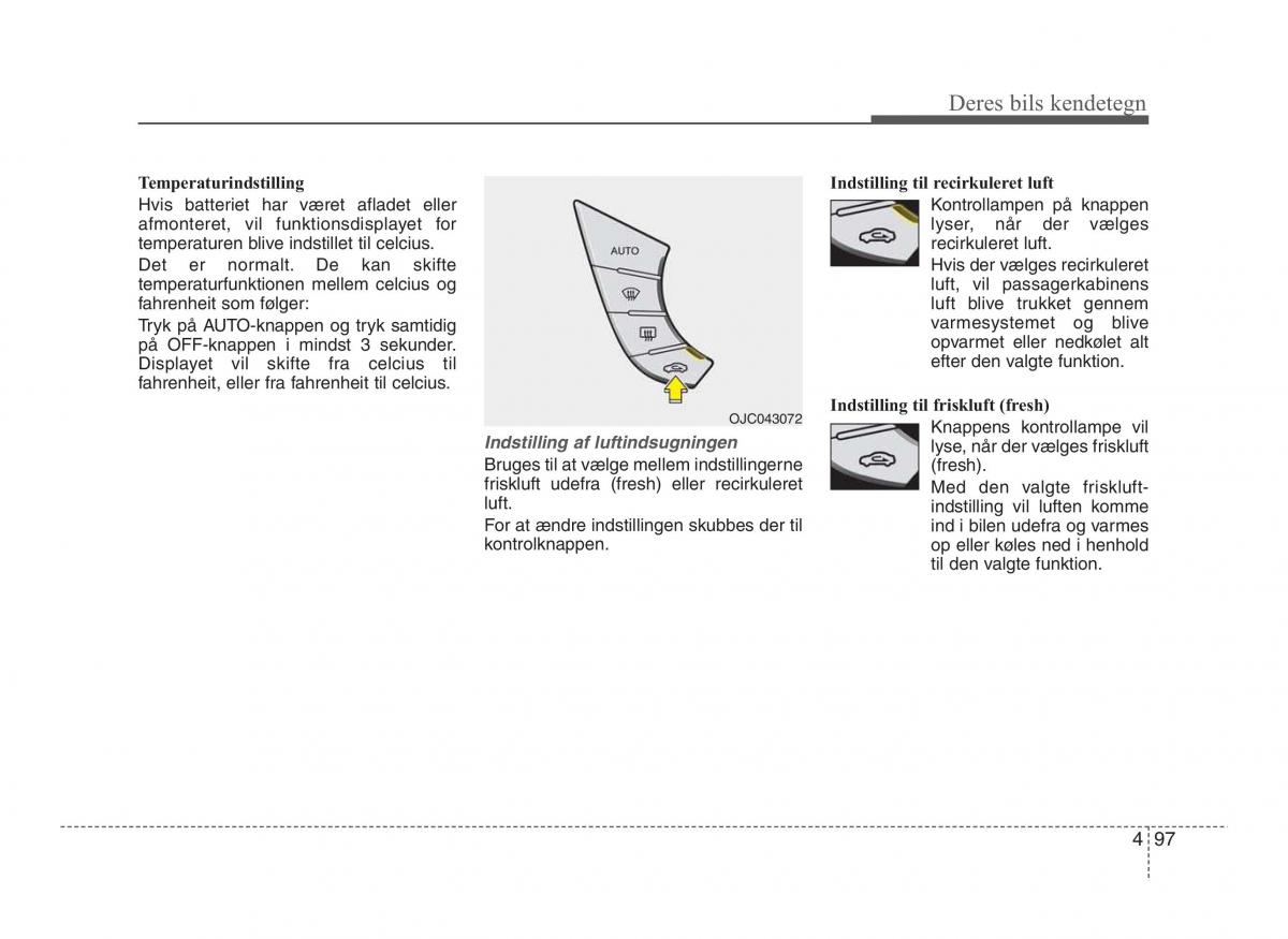 Hyundai ix20 Bilens instruktionsbog / page 174