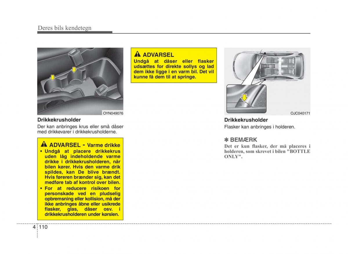 Hyundai ix20 Bilens instruktionsbog / page 187