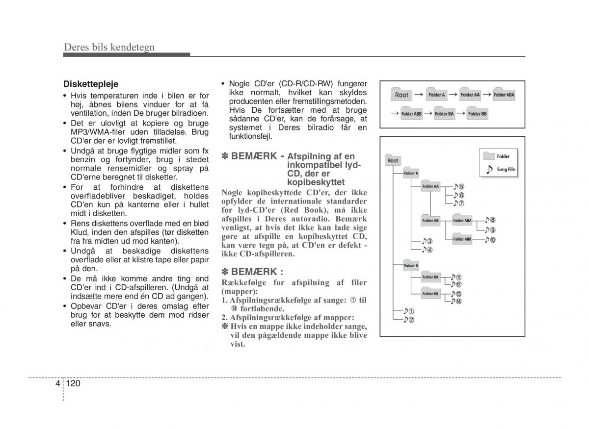 Hyundai ix20 Bilens instruktionsbog / page 197