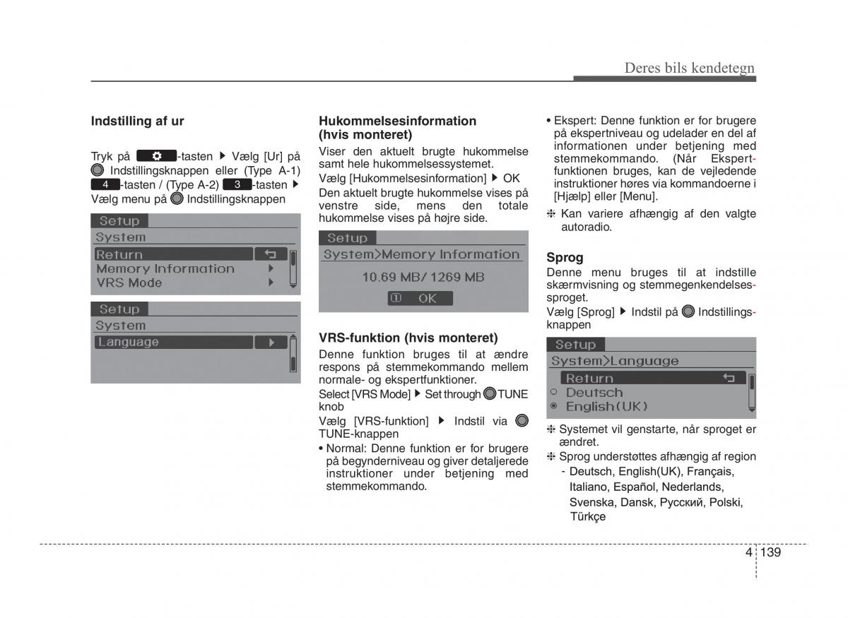 Hyundai ix20 Bilens instruktionsbog / page 216