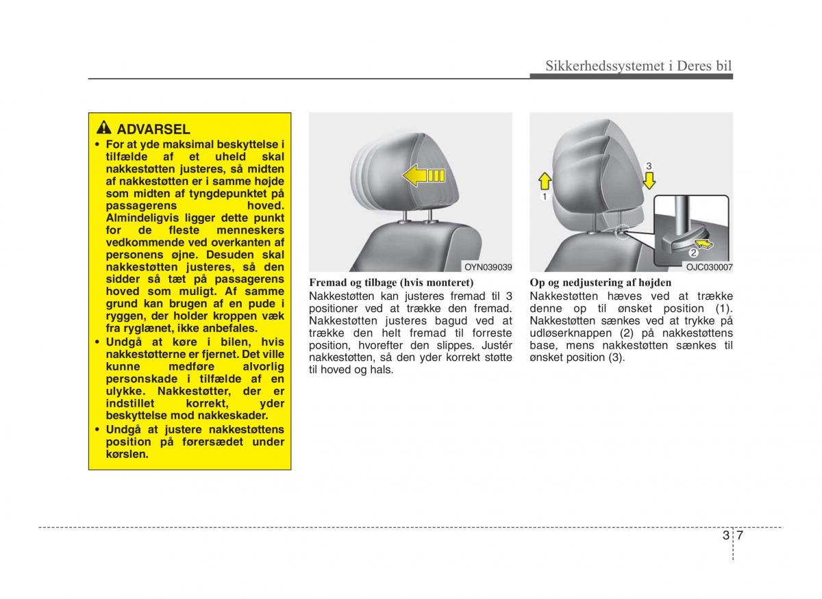 Hyundai ix20 Bilens instruktionsbog / page 22