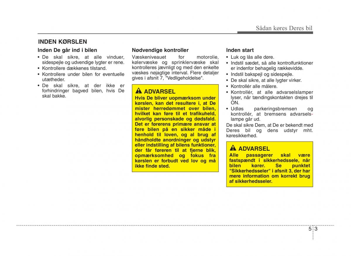 Hyundai ix20 Bilens instruktionsbog / page 237