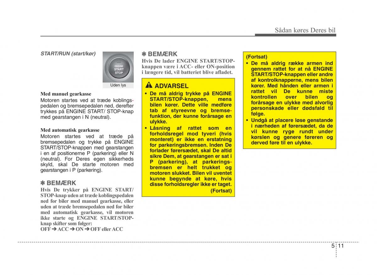 Hyundai ix20 Bilens instruktionsbog / page 245