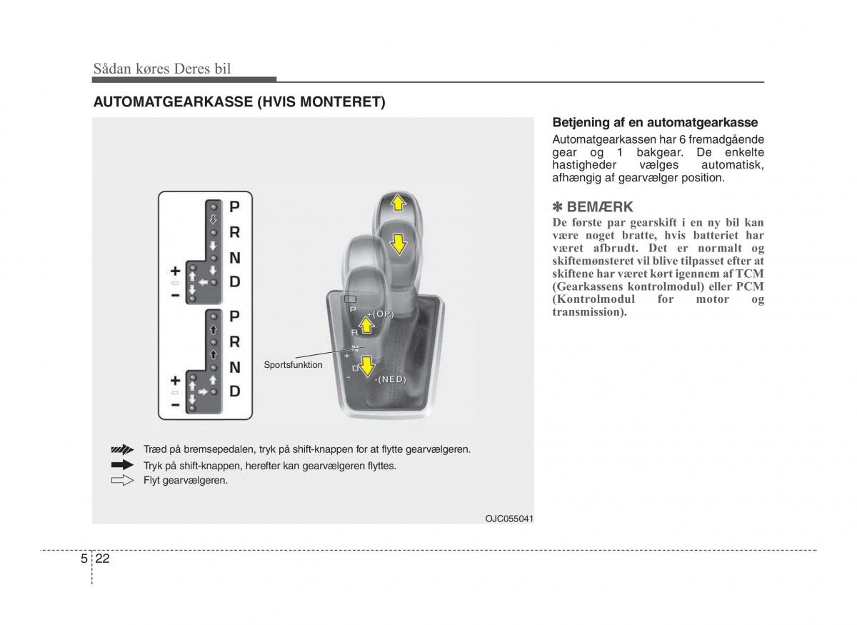 Hyundai ix20 Bilens instruktionsbog / page 256