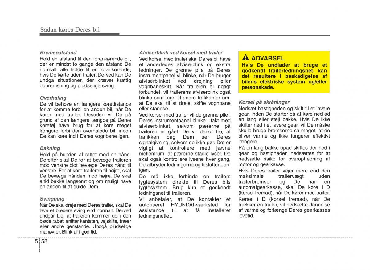 Hyundai ix20 Bilens instruktionsbog / page 292