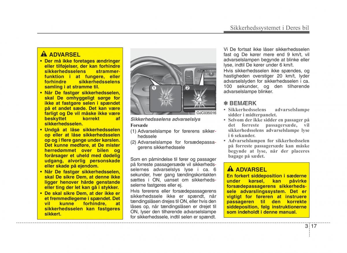 Hyundai ix20 Bilens instruktionsbog / page 32