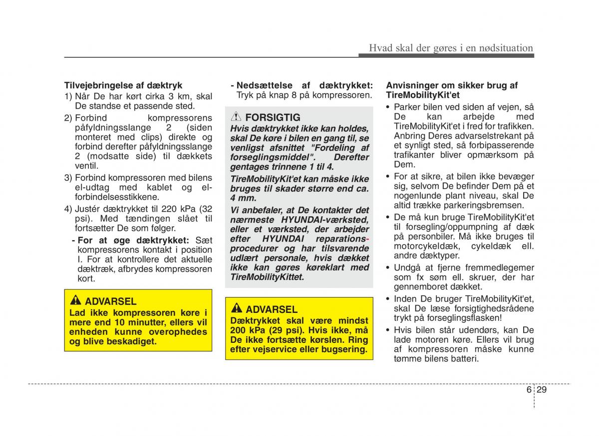 Hyundai ix20 Bilens instruktionsbog / page 326