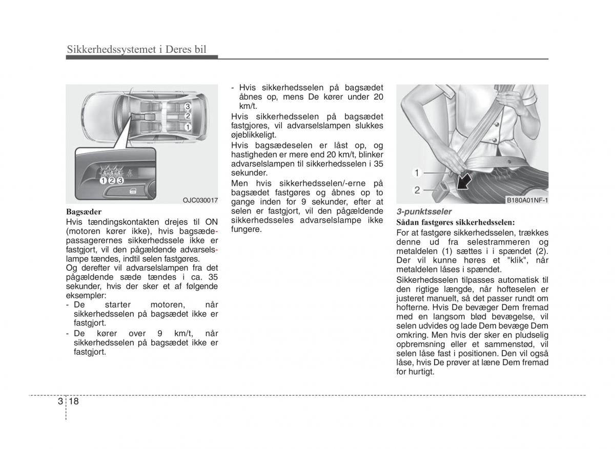 Hyundai ix20 Bilens instruktionsbog / page 33