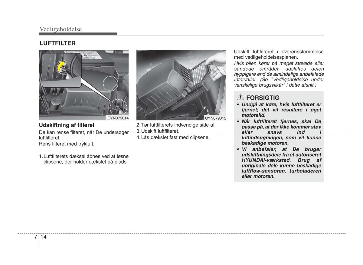 Hyundai ix20 Bilens instruktionsbog / page 357