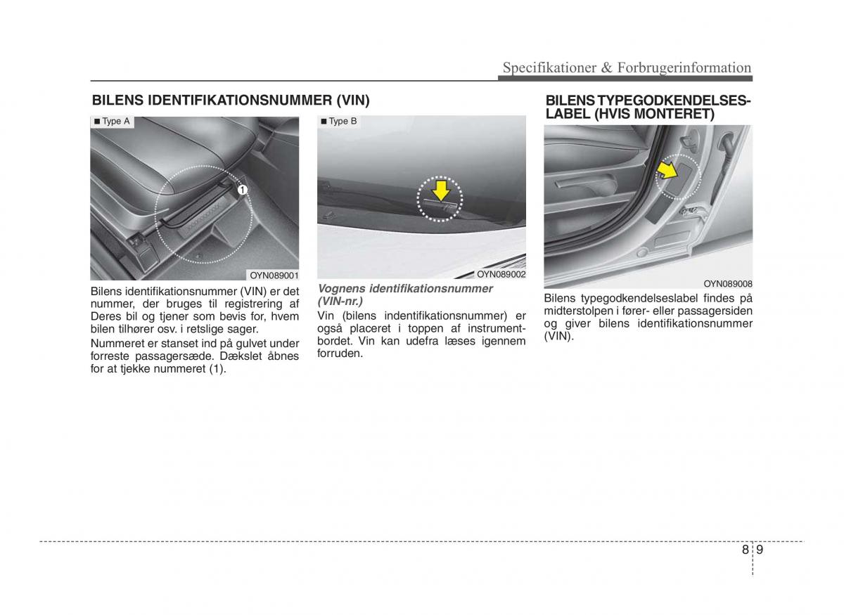 Hyundai ix20 Bilens instruktionsbog / page 417