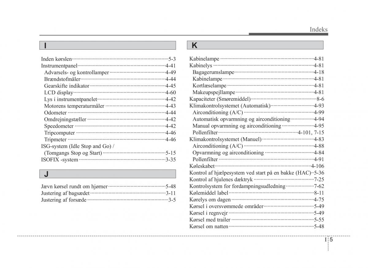 Hyundai ix20 Bilens instruktionsbog / page 424