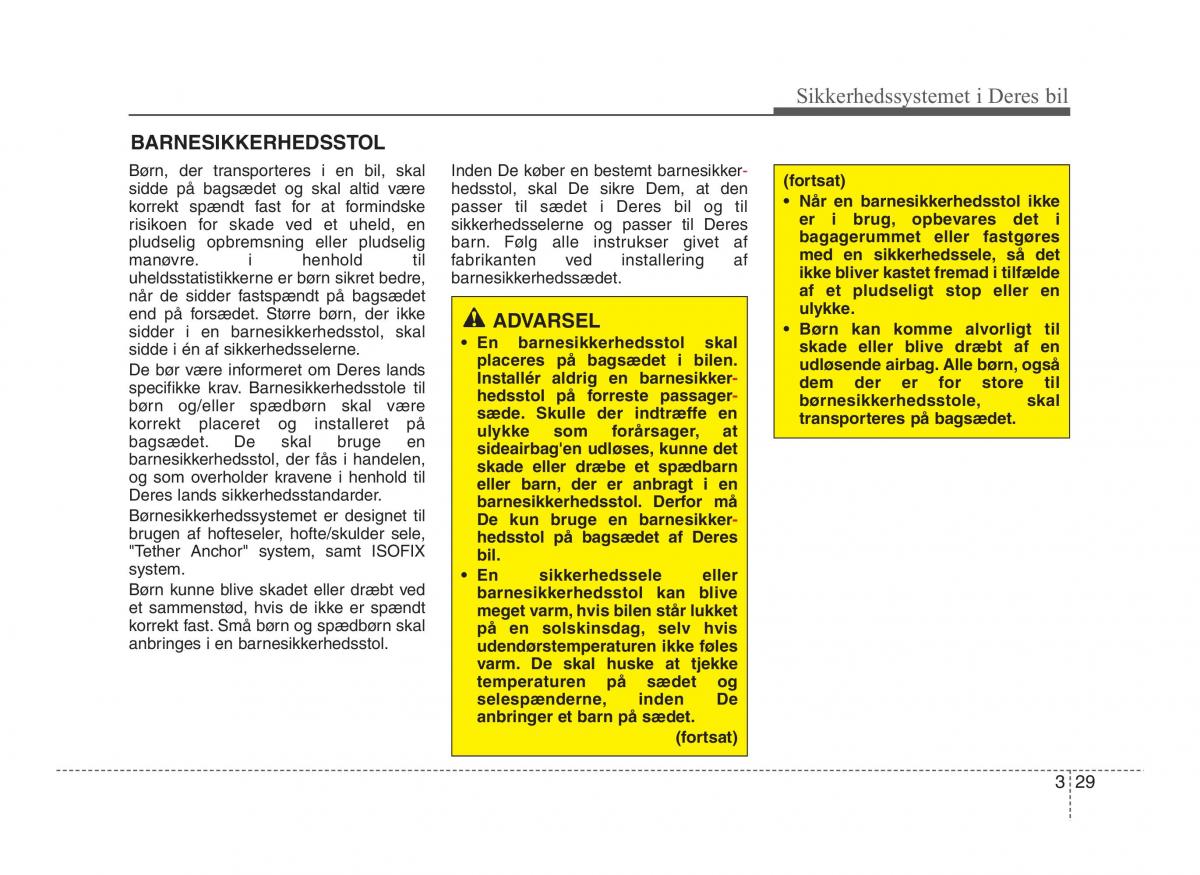 Hyundai ix20 Bilens instruktionsbog / page 44