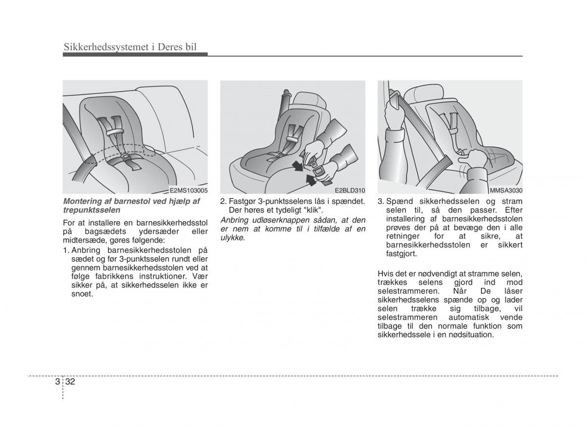 Hyundai ix20 Bilens instruktionsbog / page 47