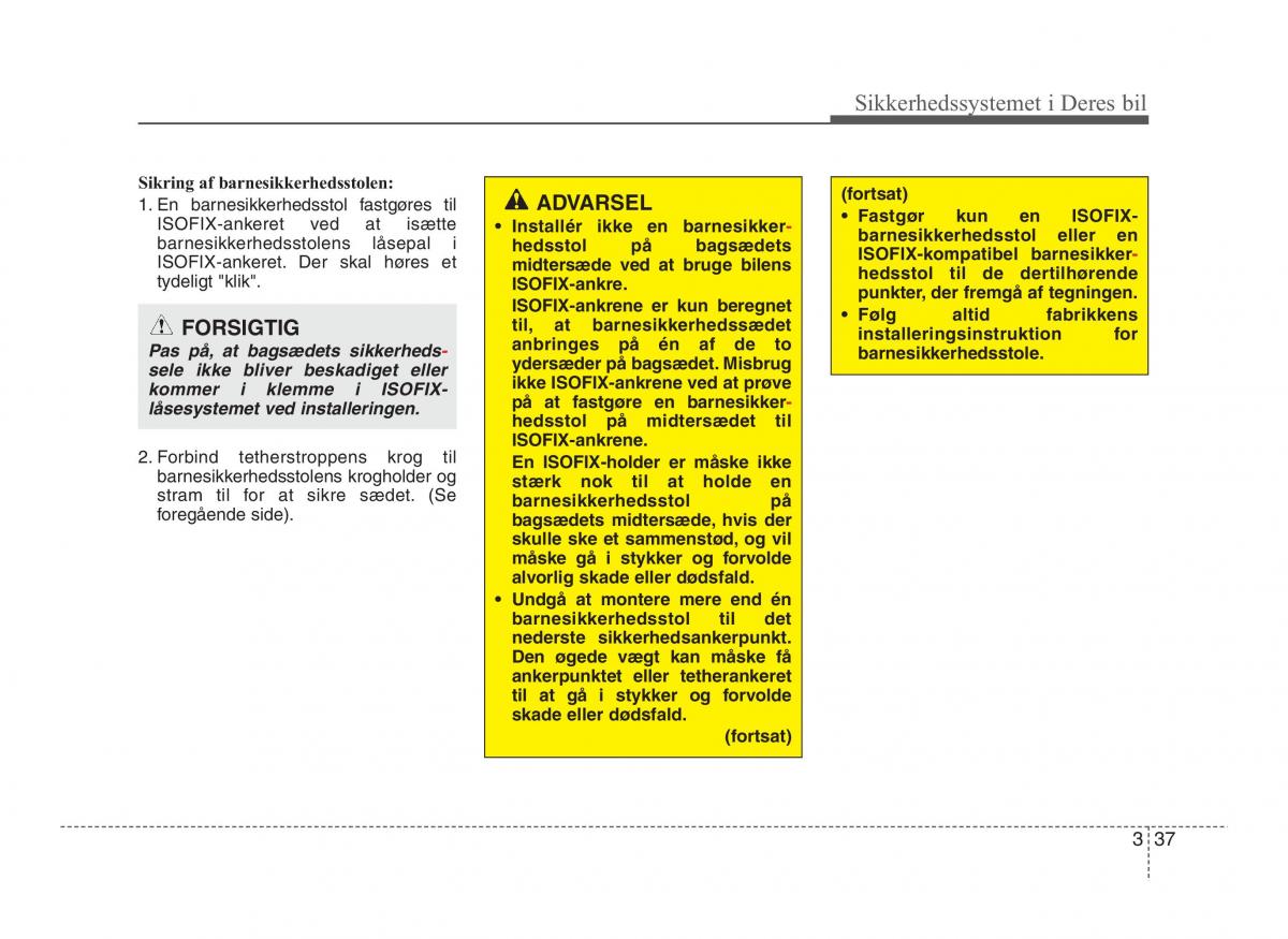 Hyundai ix20 Bilens instruktionsbog / page 52