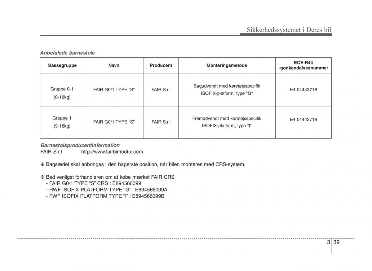 Hyundai ix20 Bilens instruktionsbog / page 54