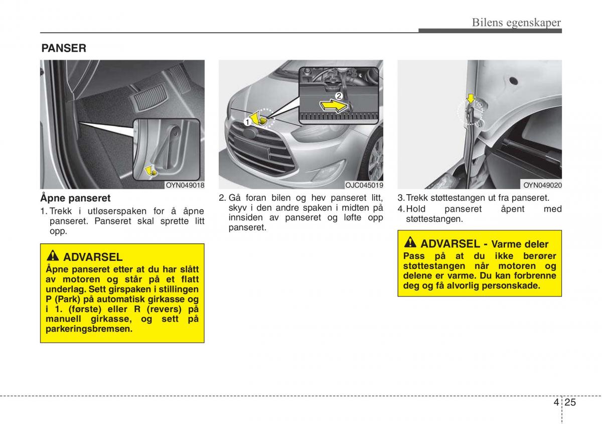 Hyundai ix20 bruksanvisningen / page 101