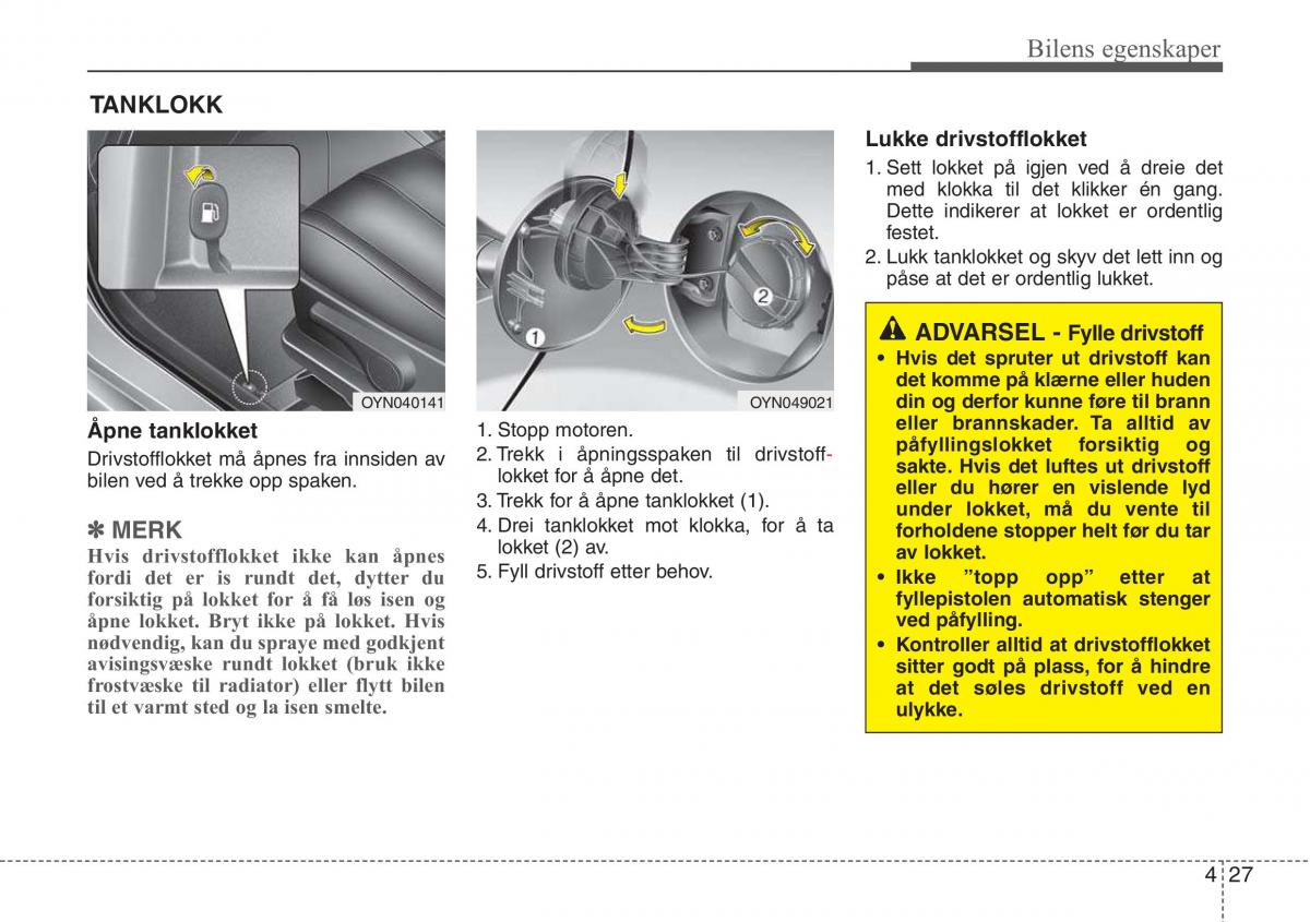 Hyundai ix20 bruksanvisningen / page 103