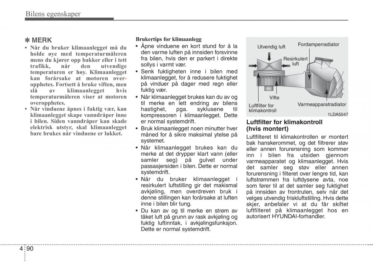 Hyundai ix20 bruksanvisningen / page 166