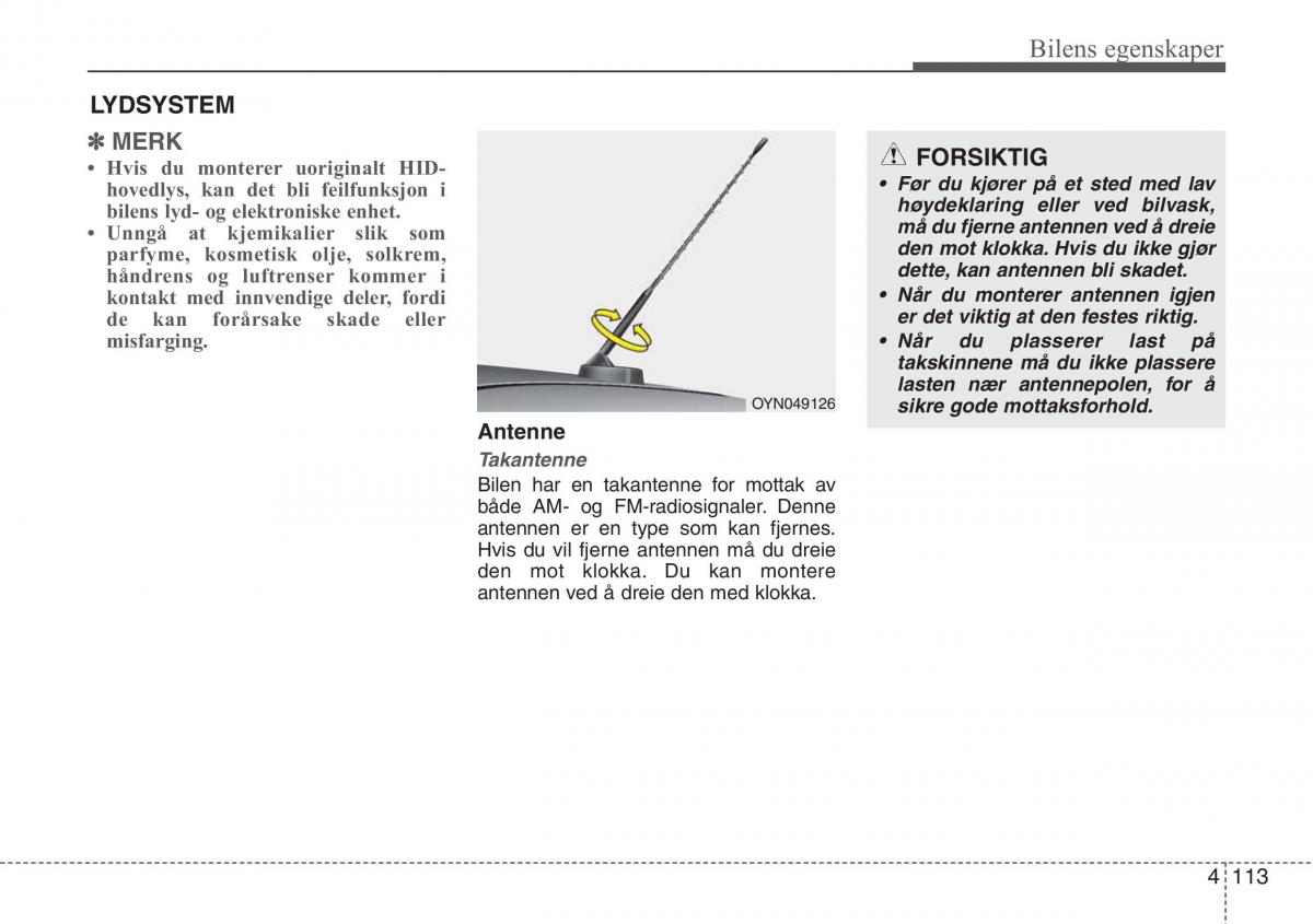 Hyundai ix20 bruksanvisningen / page 189