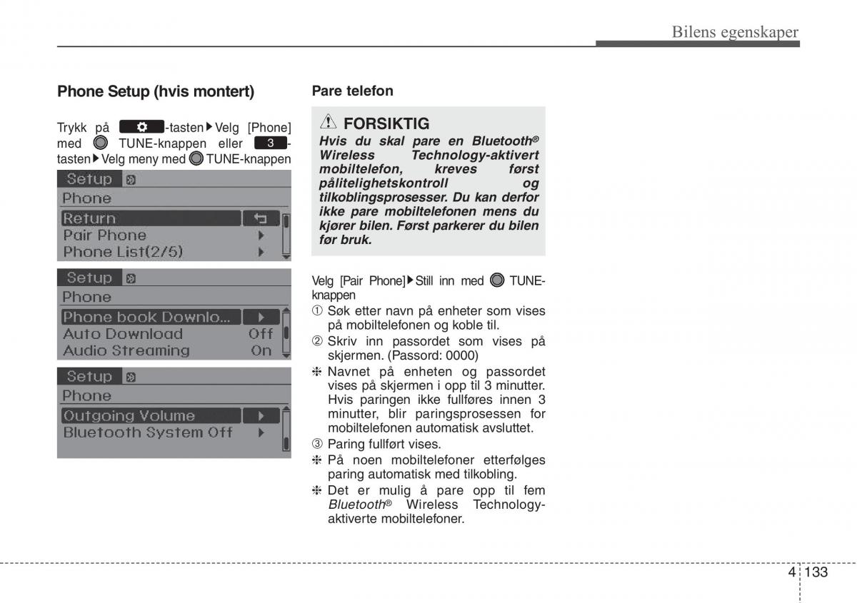 Hyundai ix20 bruksanvisningen / page 209