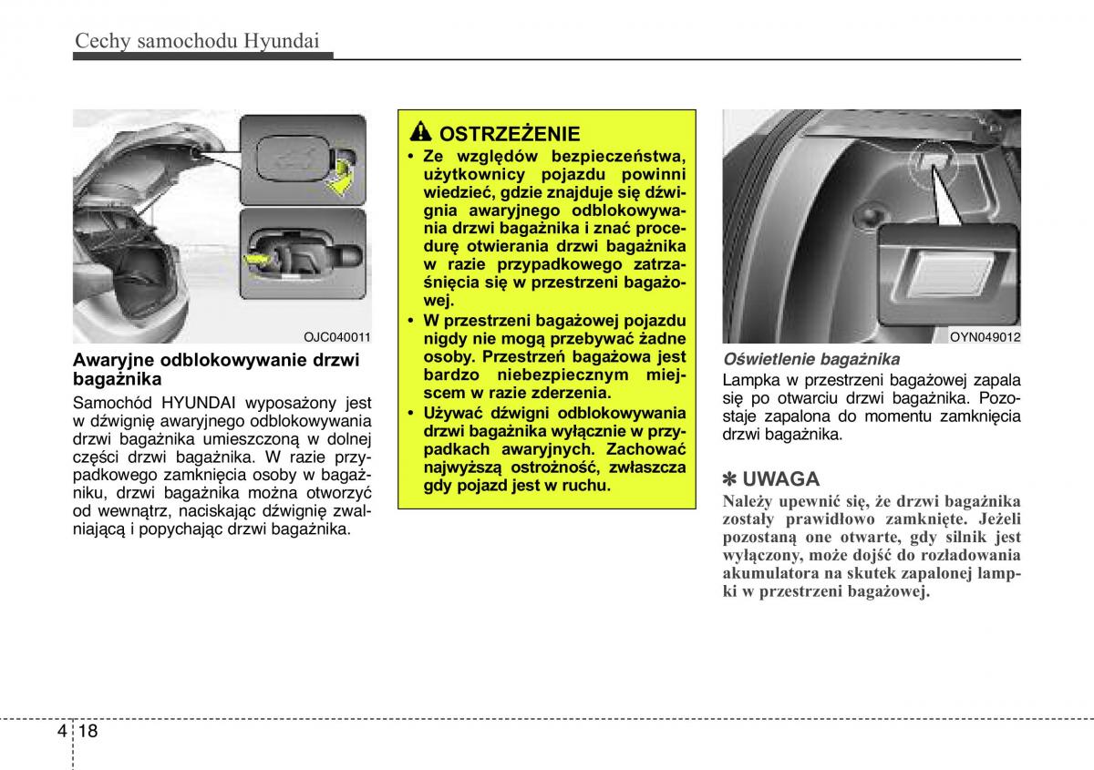 Hyundai ix20 instrukcja obslugi / page 98