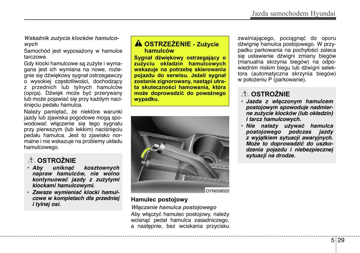 Hyundai ix20 instrukcja obslugi / page 263