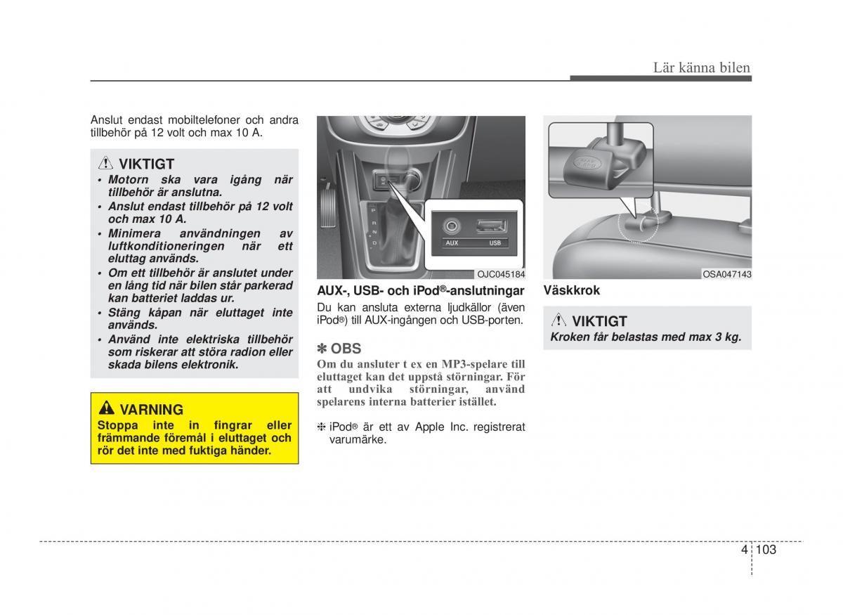 Hyundai ix20 instruktionsbok / page 168