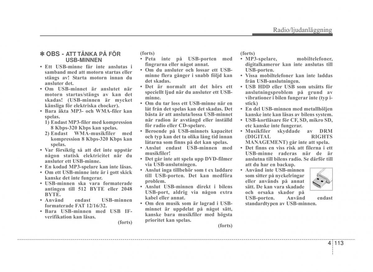 Hyundai ix20 instruktionsbok / page 178