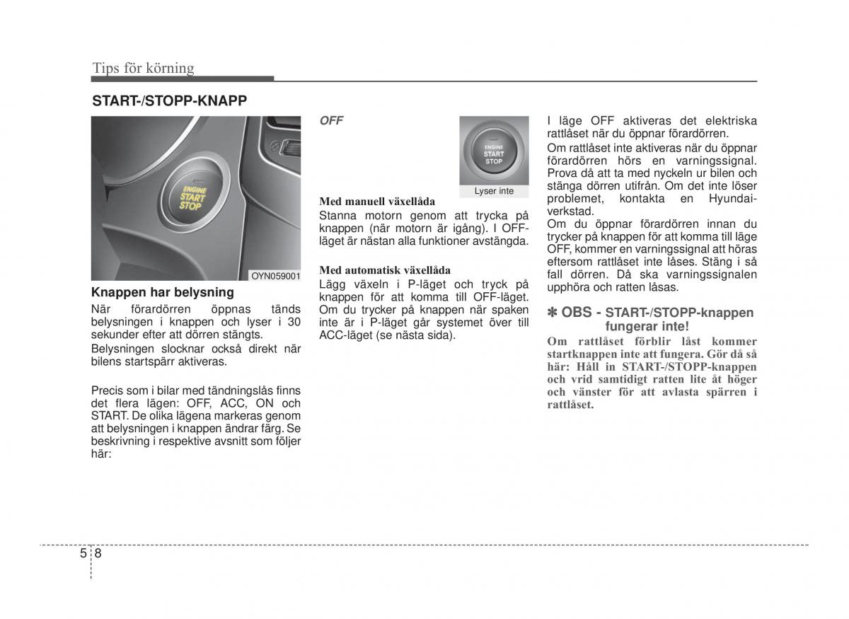 Hyundai ix20 instruktionsbok / page 216