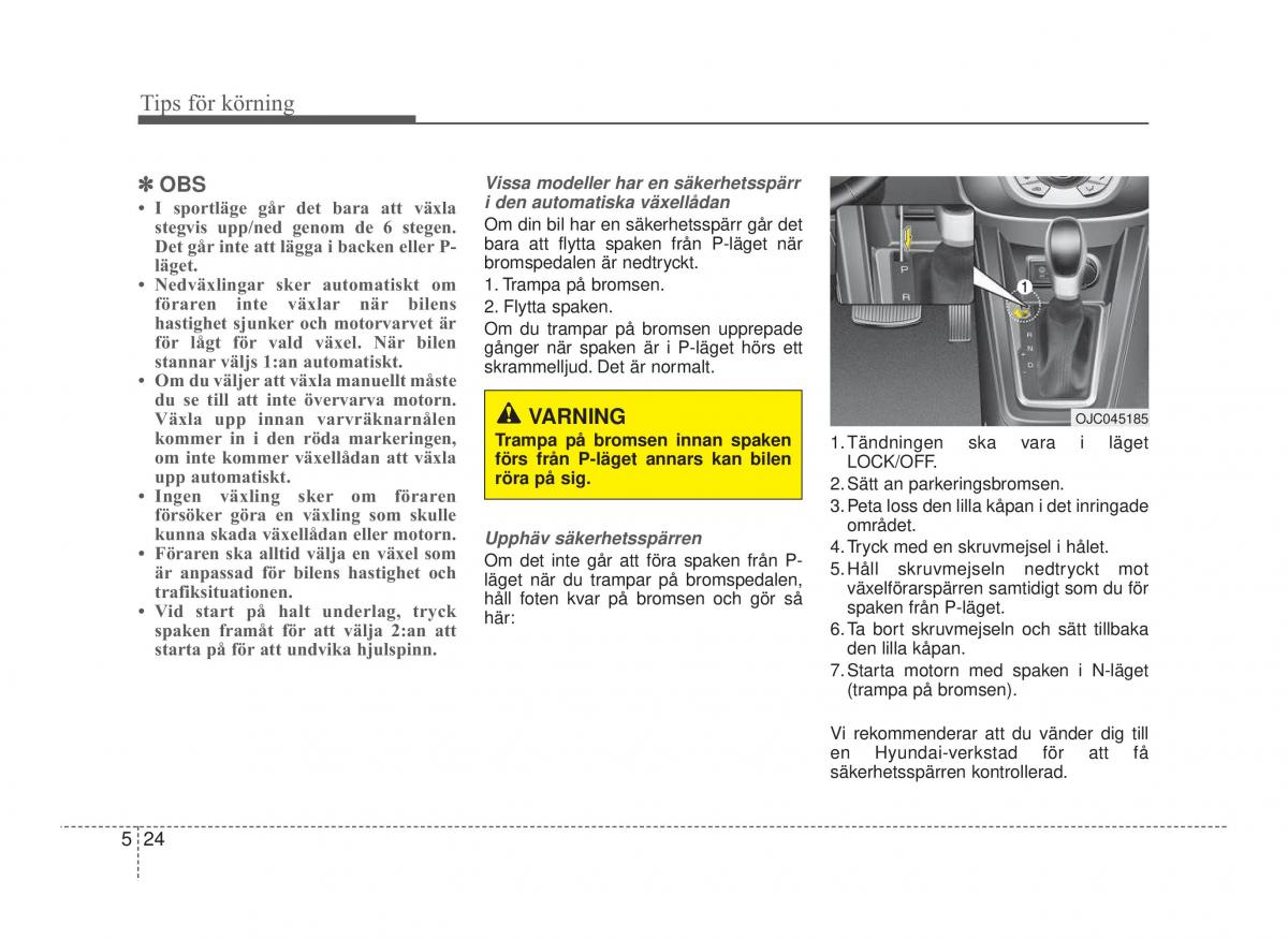 Hyundai ix20 instruktionsbok / page 232