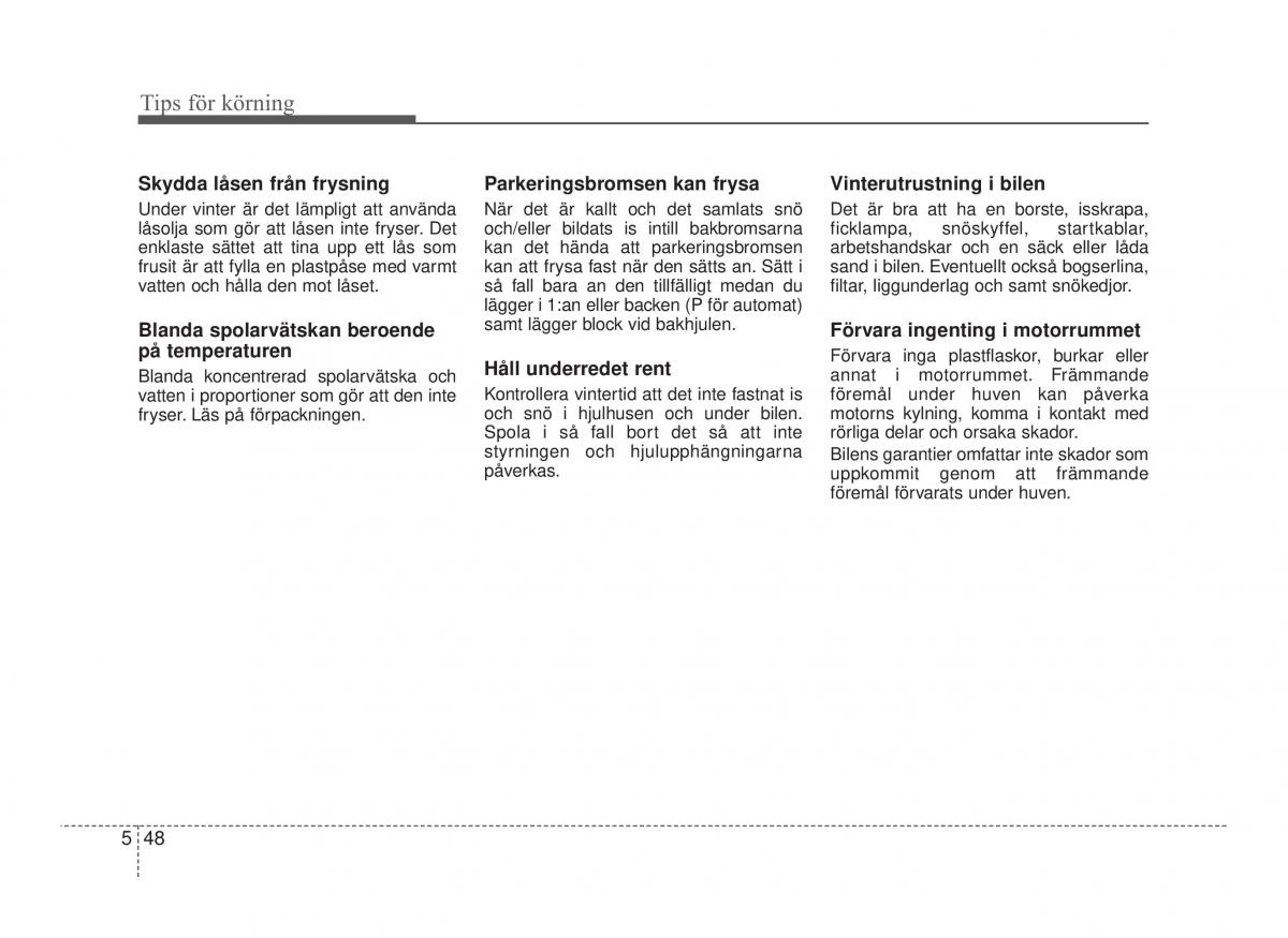 Hyundai ix20 instruktionsbok / page 256