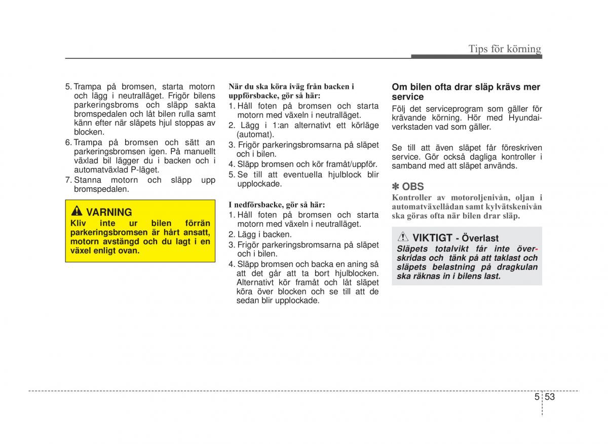 Hyundai ix20 instruktionsbok / page 261