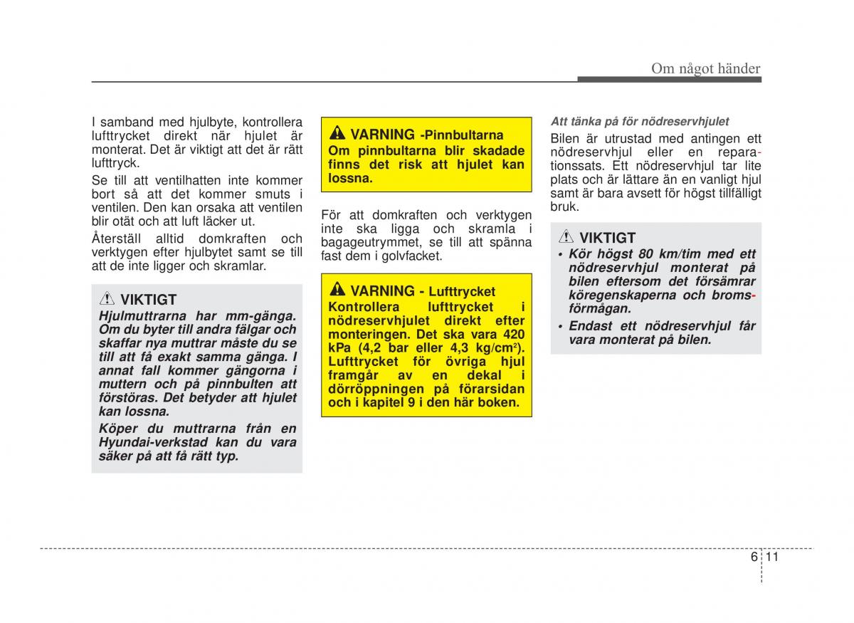 Hyundai ix20 instruktionsbok / page 274